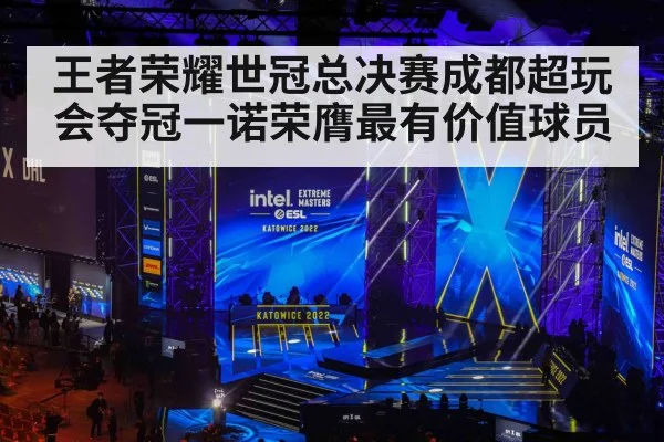 王者荣耀世冠总决赛成都超玩会夺冠一诺荣膺最有价值球员